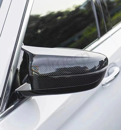 Coques Rétroviseur BMW Série 3 4 5 7 8 G20 G30 Carbone - vue de dessus 3 - Becquet Voiture