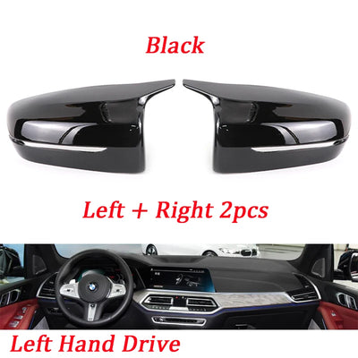 Coques Rétroviseur BMW Série 3 4 5 7 8 G20 G30 Carbone - vue de profil 5 - Becquet Voiture