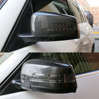Coques Rétroviseur Mercedes A B C E S CLA GLA Noir Brillant - vue de profil - Becquet Voiture