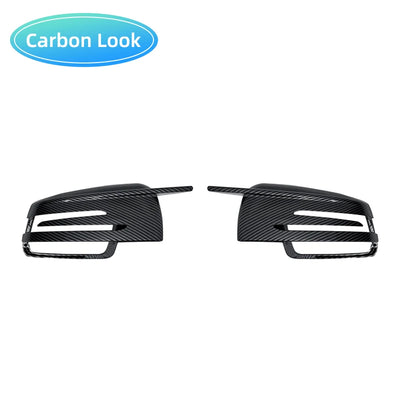 Coques Rétroviseur Mercedes W204 W212 W221 CLA GLA Carbone - installé sur véhicule 2 - Becquet Voiture