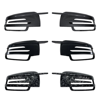 Coques Rétroviseur Mercedes W204 W212 W221 CLA GLA Carbone - packshot studio - Becquet Voiture