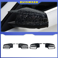 Coques Rétroviseur Mercedes W204 W212 W221 CLA GLA Carbone - vue de face - Becquet Voiture