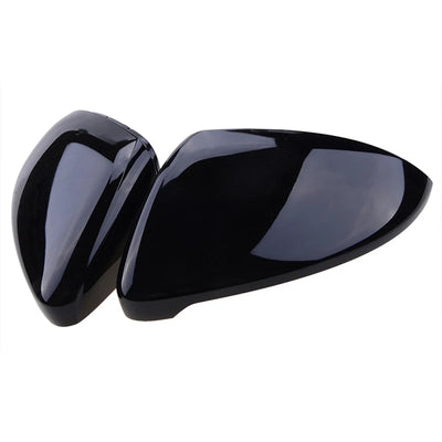 Coques Rétroviseur VW Golf 7 MK7 MK7.5 GTI R Noir Brillant - en situation - Becquet Voiture