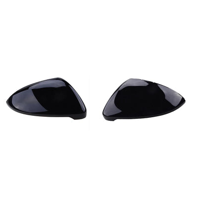 Coques Rétroviseur VW Golf 7 MK7 MK7.5 GTI R Noir Brillant - packshot studio 2 - Becquet Voiture