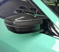 Coques Rétroviseurs ABS Carbone BMW G80 G82 G87 - vue de trois-quarts - Becquet Voiture