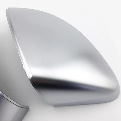 Coques rétroviseurs Audi A3 8V chrome argent mat - packshot studio - Becquet Voiture