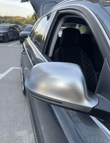 Coques rétroviseurs Audi A5 B8 chrome argent mat