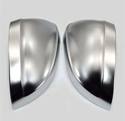 Coques rétroviseurs Audi A5 B9 alu brossé - vue arrière - Becquet Voiture