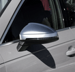 Coques rétroviseurs Audi A5 B9 alu brossé