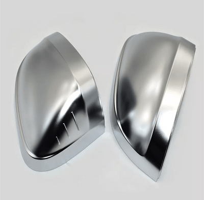 Coques rétroviseurs Audi A5 B9 alu brossé - vue de profil - Becquet Voiture