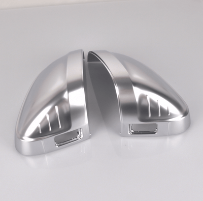 Coques rétroviseurs Audi A5 B9 alu brossé - vue de trois-quarts - Becquet Voiture