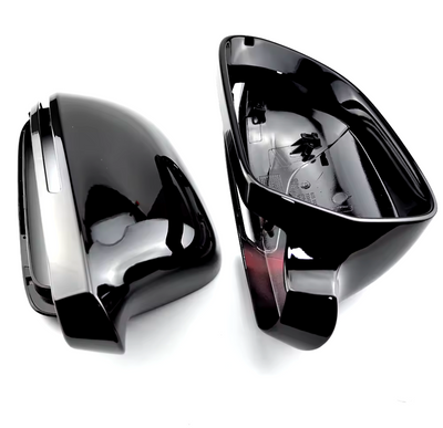 Coques rétroviseurs Audi Q3 SQ3 noir brillant - vue arrière - Becquet Voiture