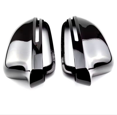 Coques rétroviseurs Audi Q3 SQ3 noir brillant - vue de profil - Becquet Voiture