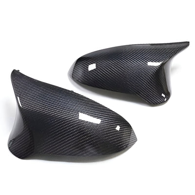 Coques Rétroviseurs BMW M2 F87 Carbone 2016-2021 - vue de face - Becquet Voiture