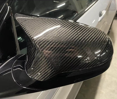 Coques Rétroviseurs BMW M2 F87 Carbone 2016-2021 - vue de profil - Becquet Voiture