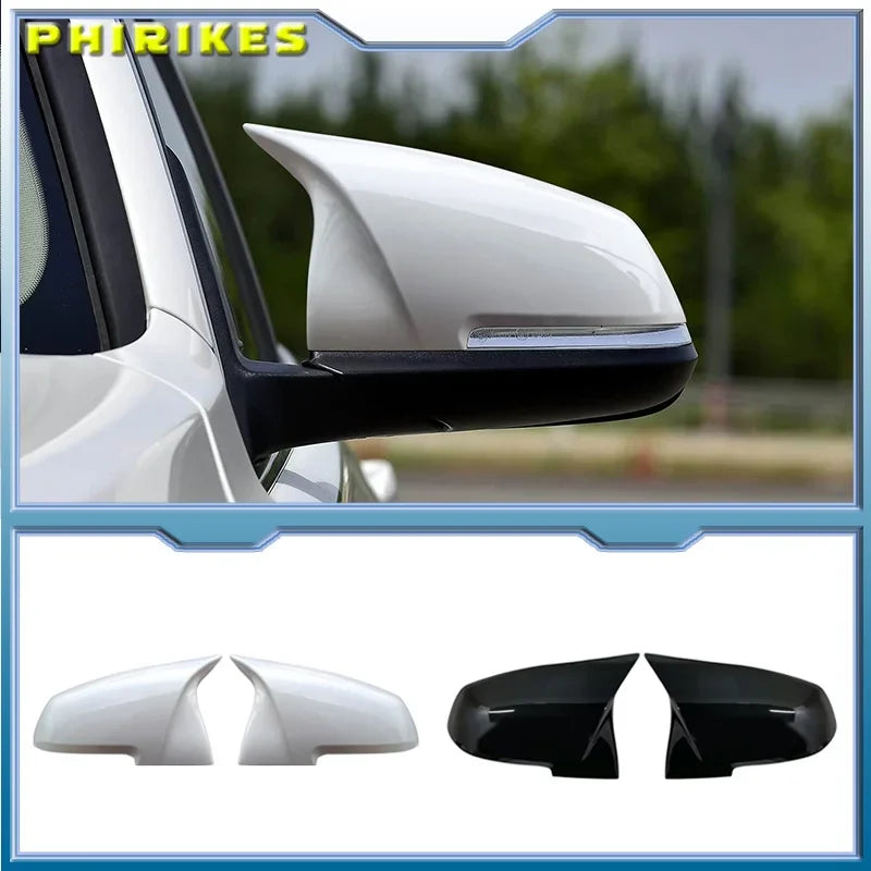 Coques Rétroviseurs BMW Série 1 2 3 4 F20 F30 2014-2018 - vue de face - Becquet Voiture