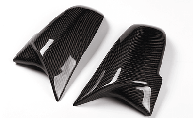 Coques Rétroviseurs BMW Série 1 F40 M Performance Fibre Carbone - vue de face - Becquet Voiture