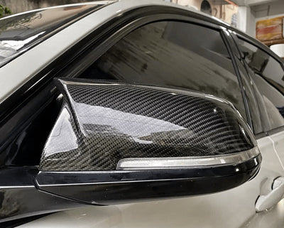 Coques Rétroviseurs BMW Série 1 F40 M Performance Fibre Carbone - vue de profil - Becquet Voiture