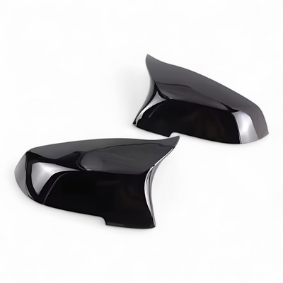 Coques Rétroviseurs BMW Série 7 F01 Noires M Performance 2010-2015 - vue de face 2 - Becquet Voiture