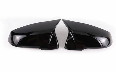Coques rétroviseurs BMW X1 E84 noir brillant - packshot studio - Becquet Voiture