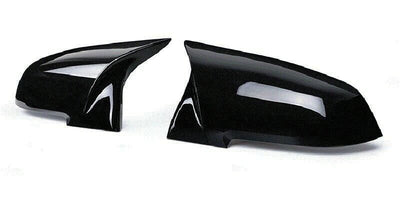 Coques rétroviseurs BMW X1 E84 noir brillant - vue arrière - Becquet Voiture