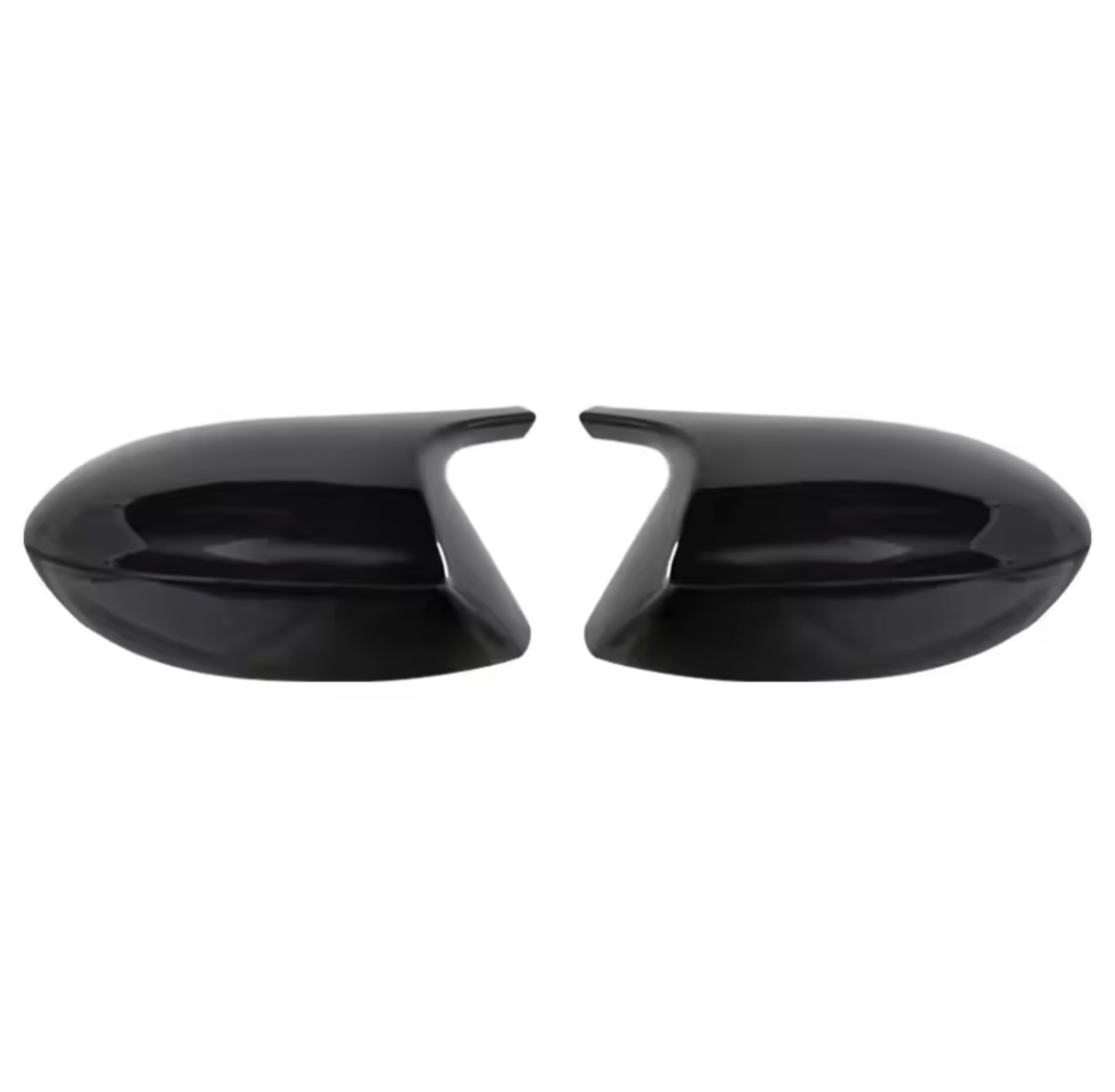 Coques rétroviseurs BMW Z4 E89 noir brillant - vue de face - Becquet Voiture