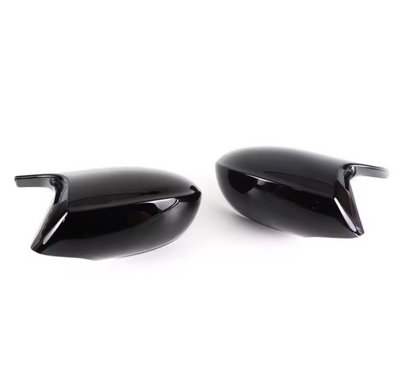 Coques rétroviseurs BMW Z4 E89 noir brillant - vue de trois-quarts - Becquet Voiture