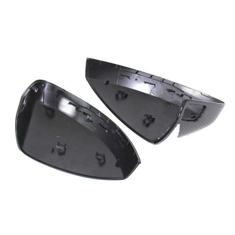 Coques rétroviseurs carbone Audi A3 8V - détail du montage - Becquet Voiture
