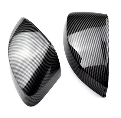 Coques rétroviseurs carbone Audi A3 8V - installé sur véhicule 2 - Becquet Voiture