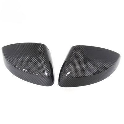 Coques rétroviseurs carbone Audi A3 8V - vue de face - Becquet Voiture