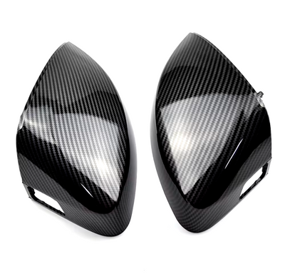 Coques rétroviseurs carbone Audi A3 8V - vue de trois-quarts 2 - Becquet Voiture