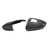 Coques rétroviseurs carbone Audi A3 8Y 2020-2025 paire - vue de face 2 - Becquet Voiture