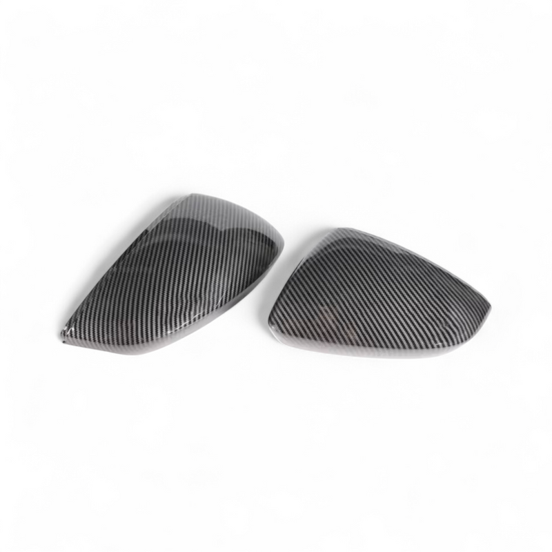 Coques rétroviseurs carbone Audi A3 8Y 2020-2025 paire - vue de trois-quarts - Becquet Voiture