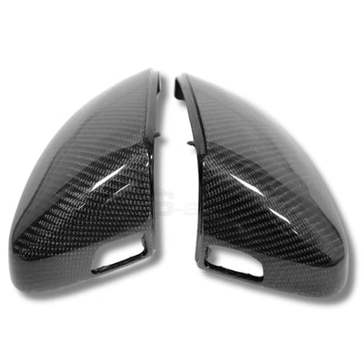 Coques Retroviseurs Carbone Audi A3 S3 RS3 8V Paire - vue arrière - Becquet Voiture