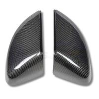 Carbon-Heckspiegelkappen Audi A3 S3 RS3 8V Paar - Seitenansicht - Becquet Voiture
