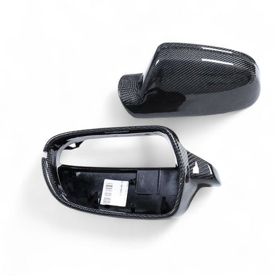 Coques rétroviseurs carbone Audi A4 B8 - en situation - Becquet Voiture