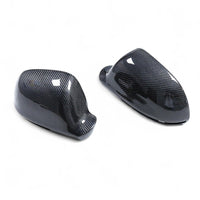 Carbon fiber Audi A4 B8 wing mirror caps - fitted on vehicle 2 - Becquet Voiture