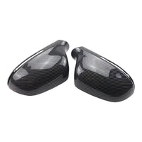 Carbon fiber Audi A4 B8 wing mirror caps - studio packshot - Becquet Voiture
