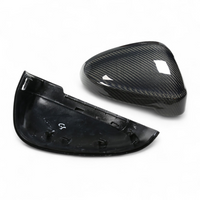 Carbon fiber Audi A4 B9 wing mirror caps - fitting detail 2 - Becquet Voiture