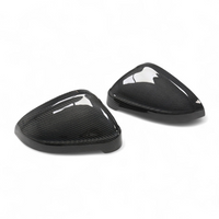 Carbon fiber Audi A4 B9 wing mirror caps - fitted on vehicle 2 - Becquet Voiture