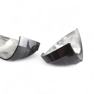 Coques rétroviseurs carbone Audi A4 B9 - vue rapprochée - Becquet Voiture