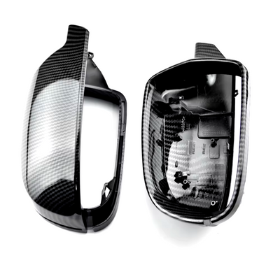 Coques rétroviseurs carbone Audi A5 B8 - vue arrière - Becquet Voiture