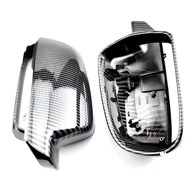 Coques rétroviseurs carbone Audi A5 B8 - vue de trois-quarts - Becquet Voiture