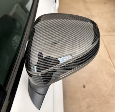 Coques rétroviseurs carbone Audi A5 B9 - vue arrière - Becquet Voiture