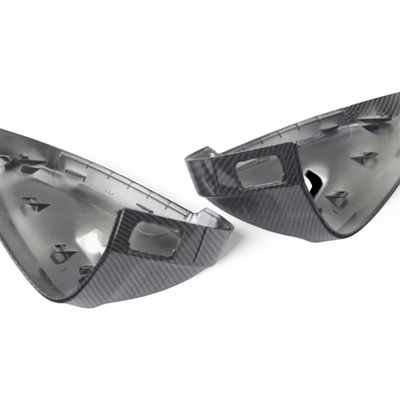 Coques rétroviseurs carbone Audi A5 B9 - vue de dessus - Becquet Voiture