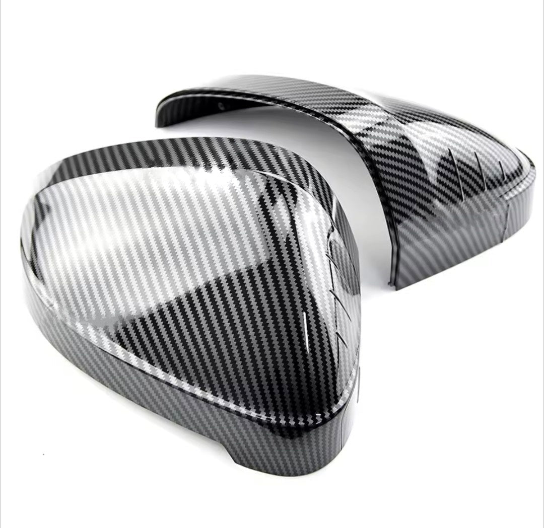 Coques rétroviseurs carbone Audi A5 B9 - vue de face - Becquet Voiture