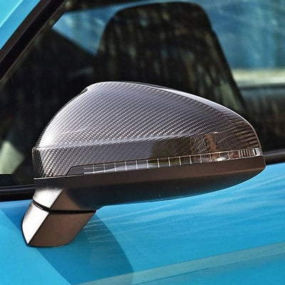 Coques rétroviseurs carbone Audi A5 B9 - vue de trois-quarts 2 - Becquet Voiture