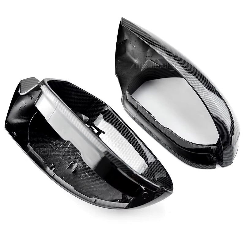 Coques rétroviseurs carbone Audi A7 C7 2013-2018 - détail du montage 2 - Becquet Voiture