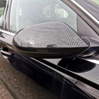 Coques rétroviseurs carbone Audi A7 C7 2013-2018 - vue de profil - Becquet Voiture