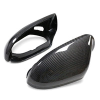 Coques rétroviseurs carbone Audi A7 C7 2013-2018 - vue rapprochée 2 - Becquet Voiture